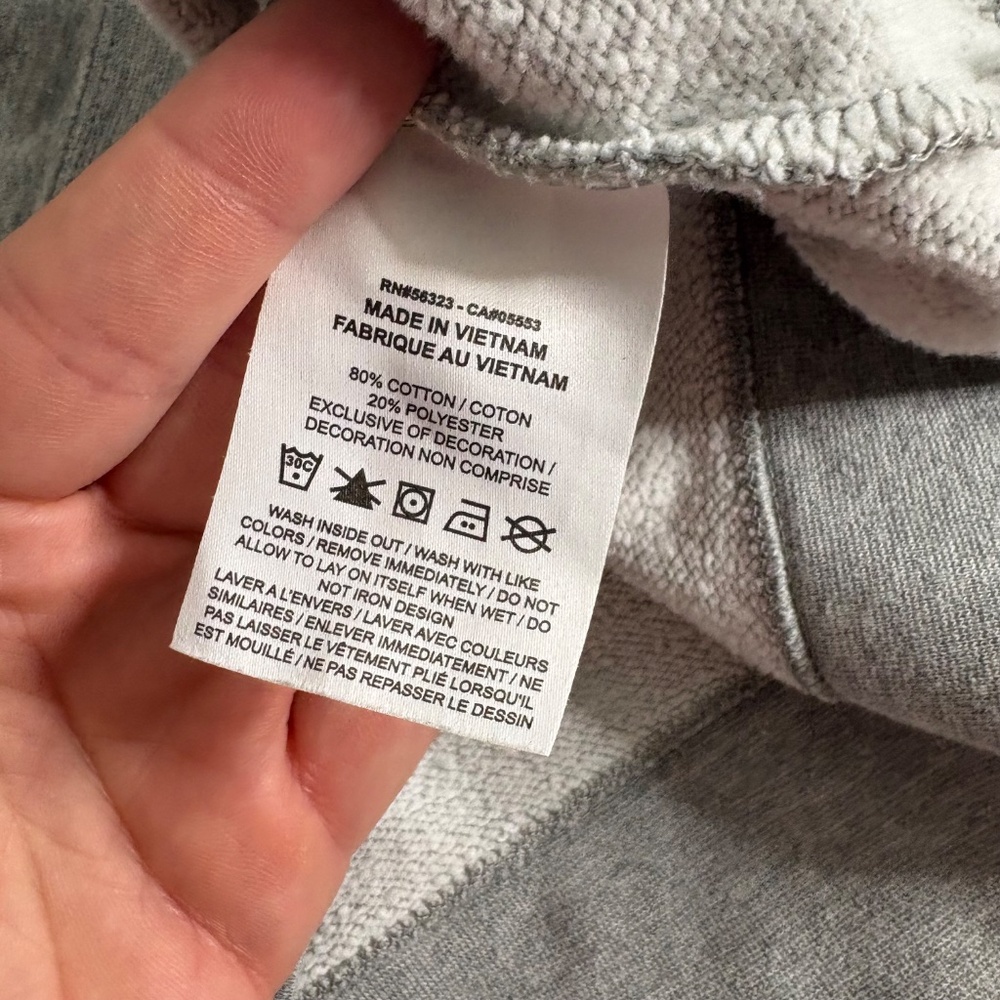 Nike Plus Size Womens Grey Sweatshirt - Picture 8 of 11